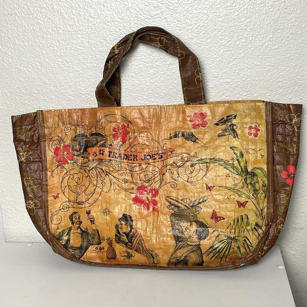 Trader Joe's Sailing the Culinary Seas Reusable Shopping Grocery Tote Bag
